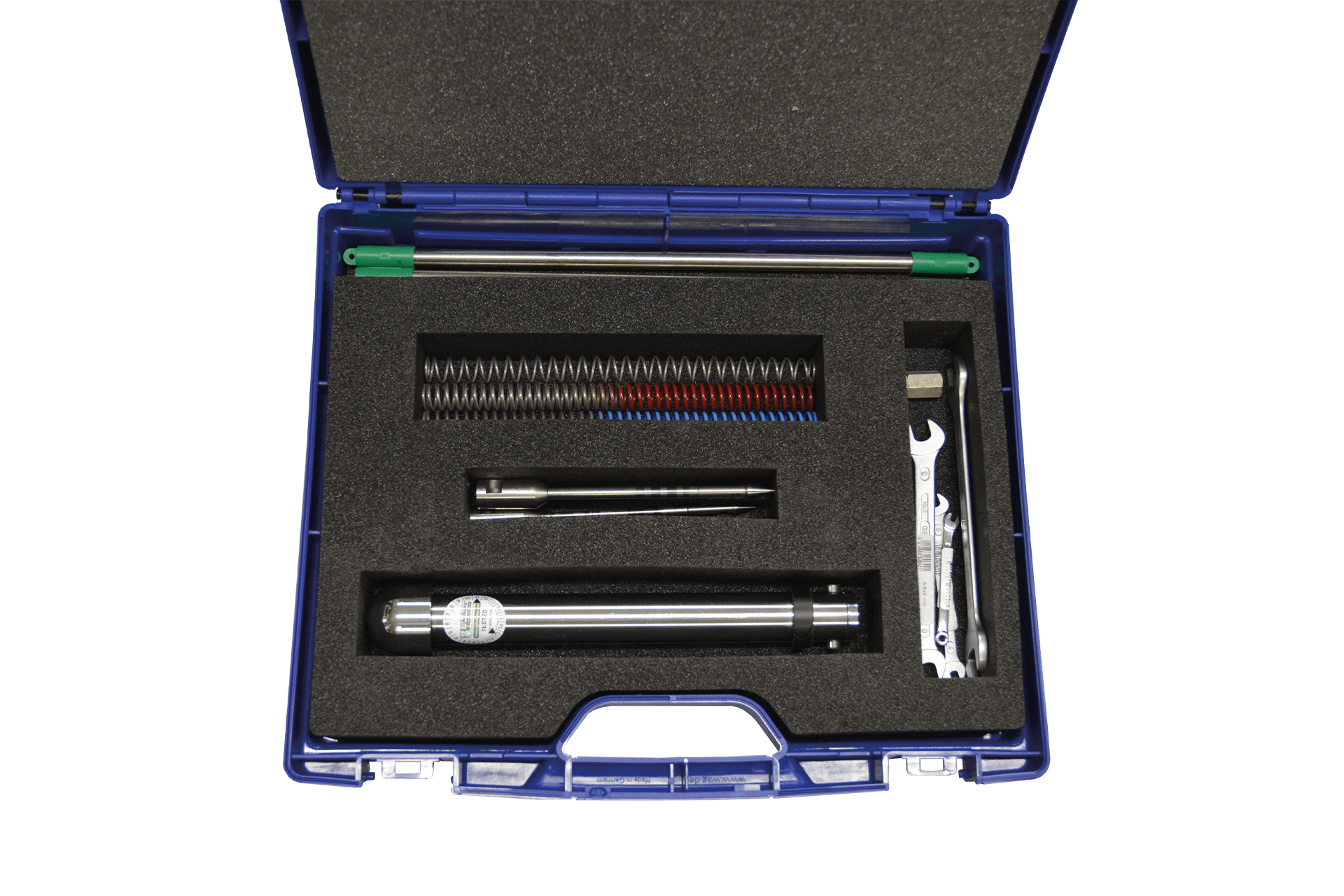 Hand Penetrometer For Top Layers in case