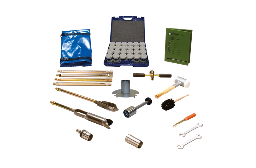 Soil sample ring kit E53, 53mm diameter