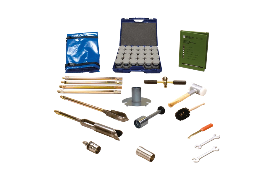 Soil sampling ring kit model E53, heavy | Royal Eijkelkamp