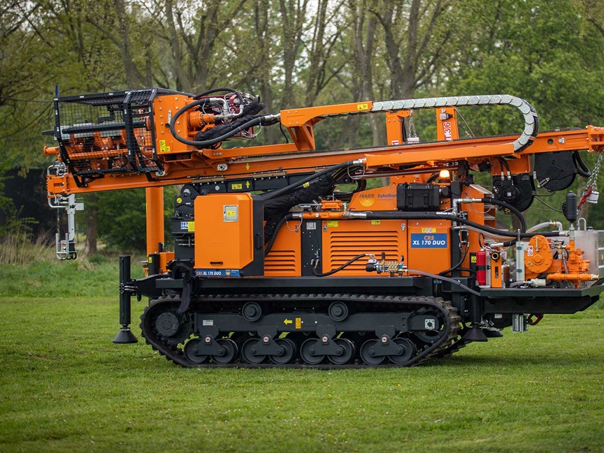 CRS XL170 DUO sonic drill rig