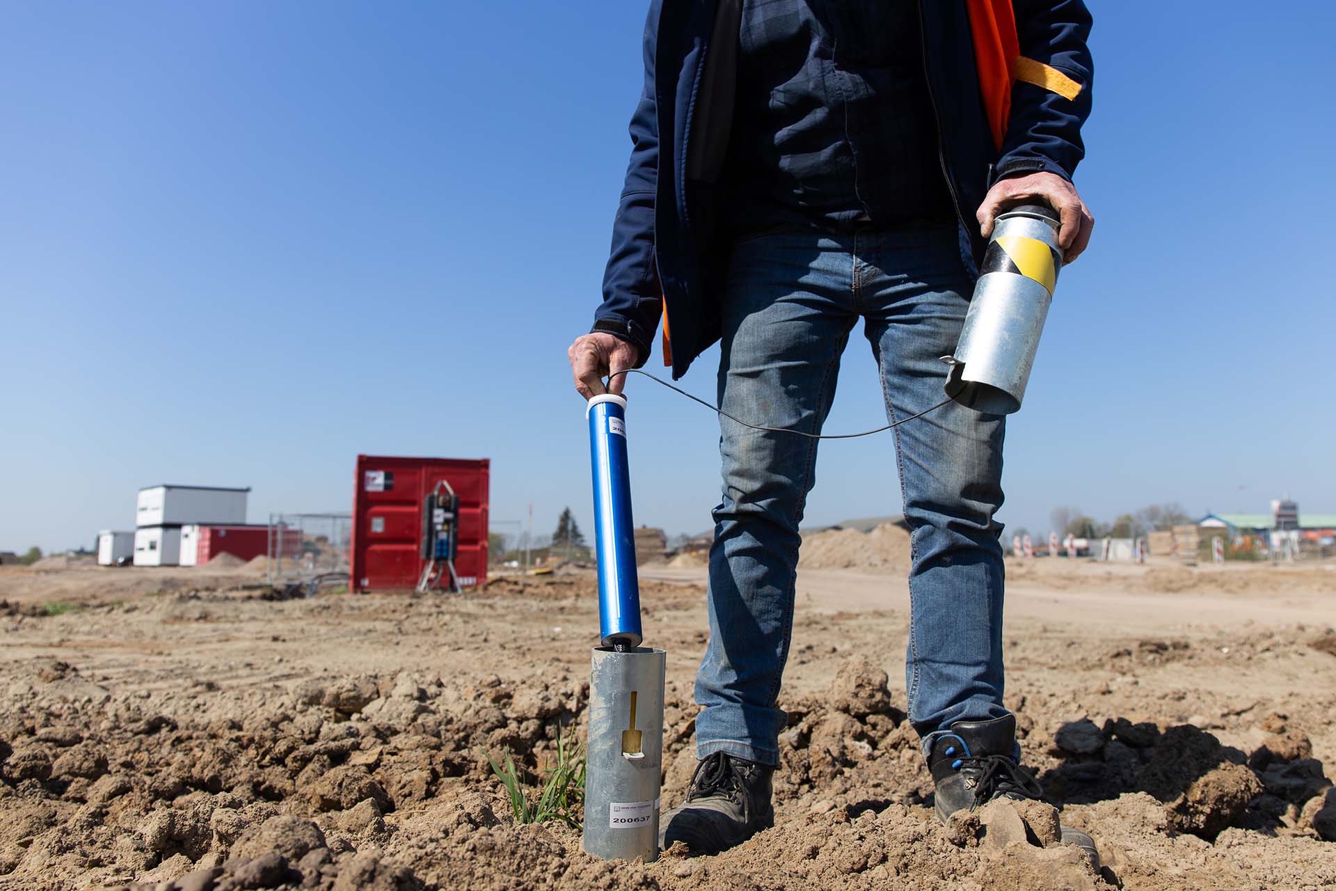 Henk van Tongeren is increasingly using sensors, modems and DataViewer of Royal Eijkelkamp