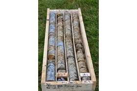 Soil samples taken with the CompactRotoSonic drilling rig