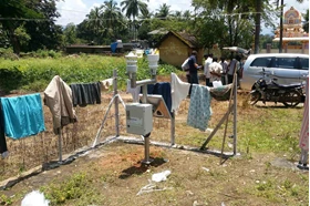 Project DAMSAFE India Rainfall Simulator