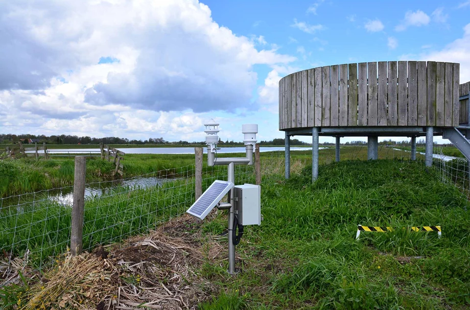 HHRS Rijnland Waterverdamping Lysimeter opstelling