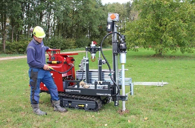 Compact Crawler CPT130 - Installing the anchors