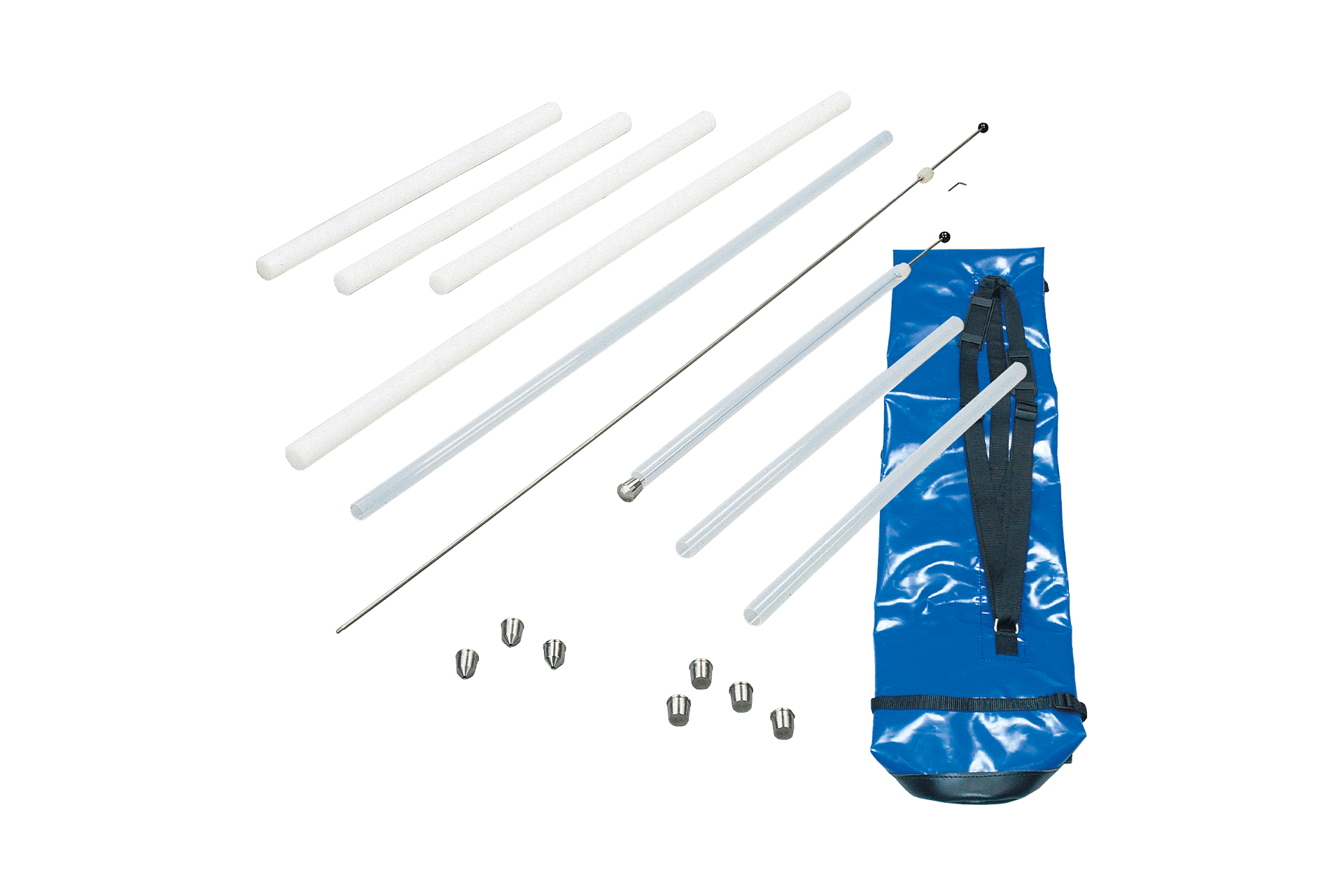 Liquid layer sampler, rod operated