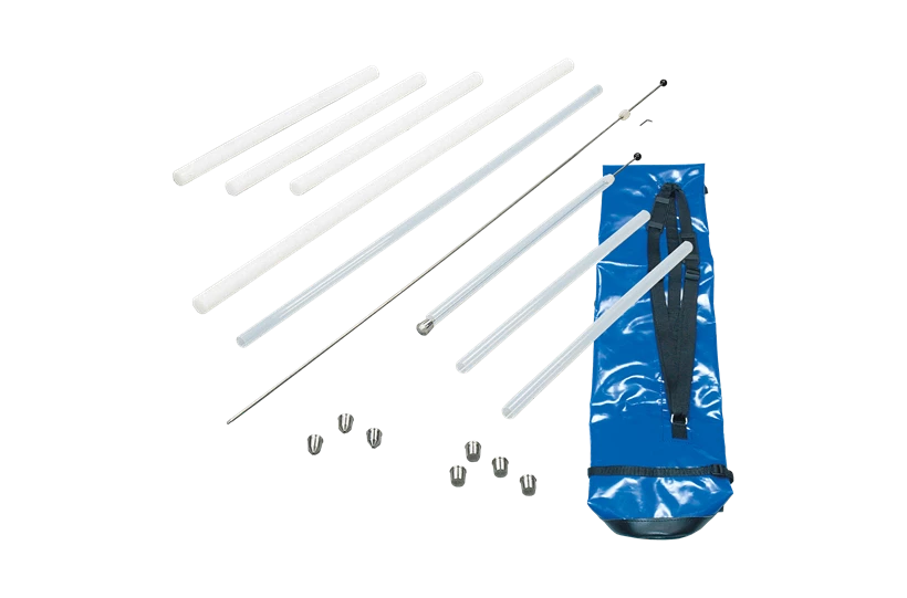 Liquid layer sampler, rod operated