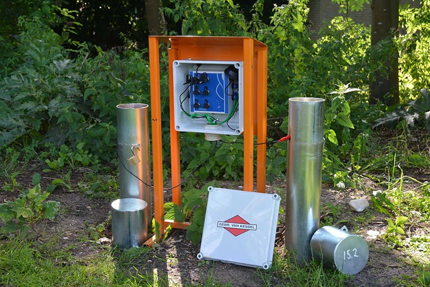 Realtime Grondwaterdata Van Kessel modem peilbuis