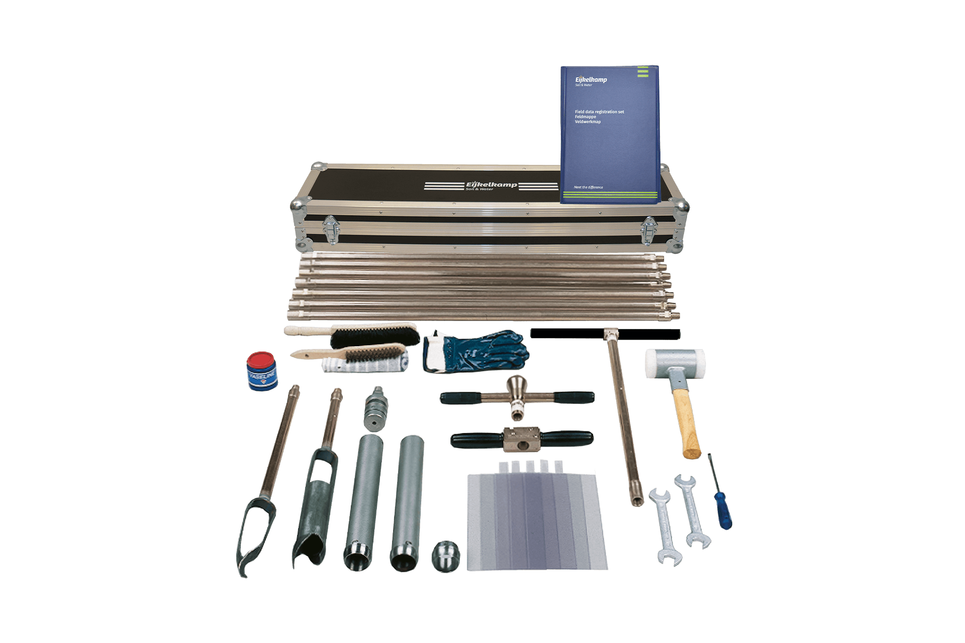 Liner sampler set for hard soils Royal Eijkelkamp