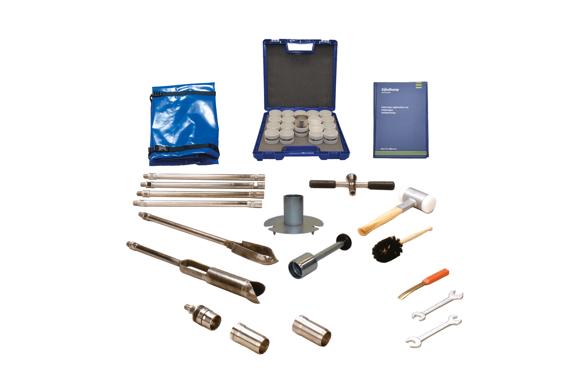 Soil sample ring kit C60, 60mm diameter