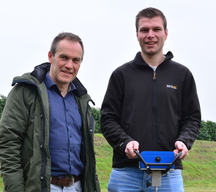 WUR compaction research Penetrologger Willy de Groot and Paul Gerritsen