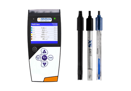 pH/EC/oxygen meter set