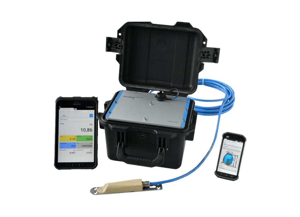 NivuFlow Mobile 750 debietmeter