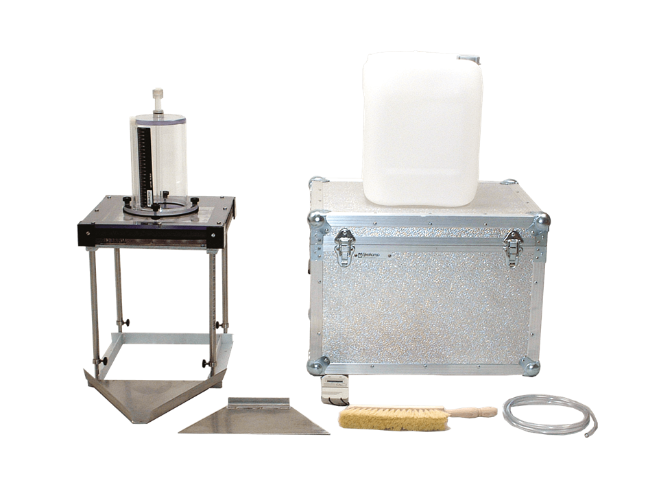 Mini rainfall simulator for erosion test