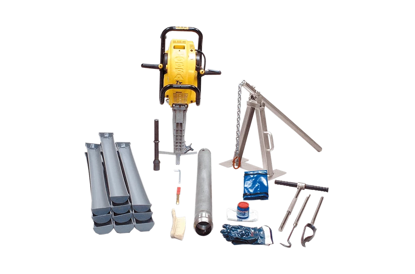 Soil Column Cylinder Auger Set