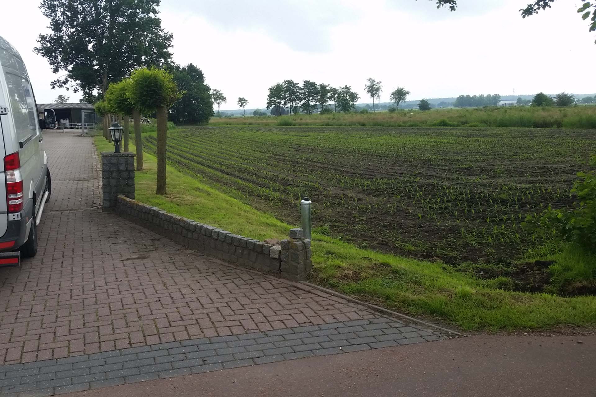 Nulmeting Natura 200 Gebied Het Binnenveld peilbuis in veld