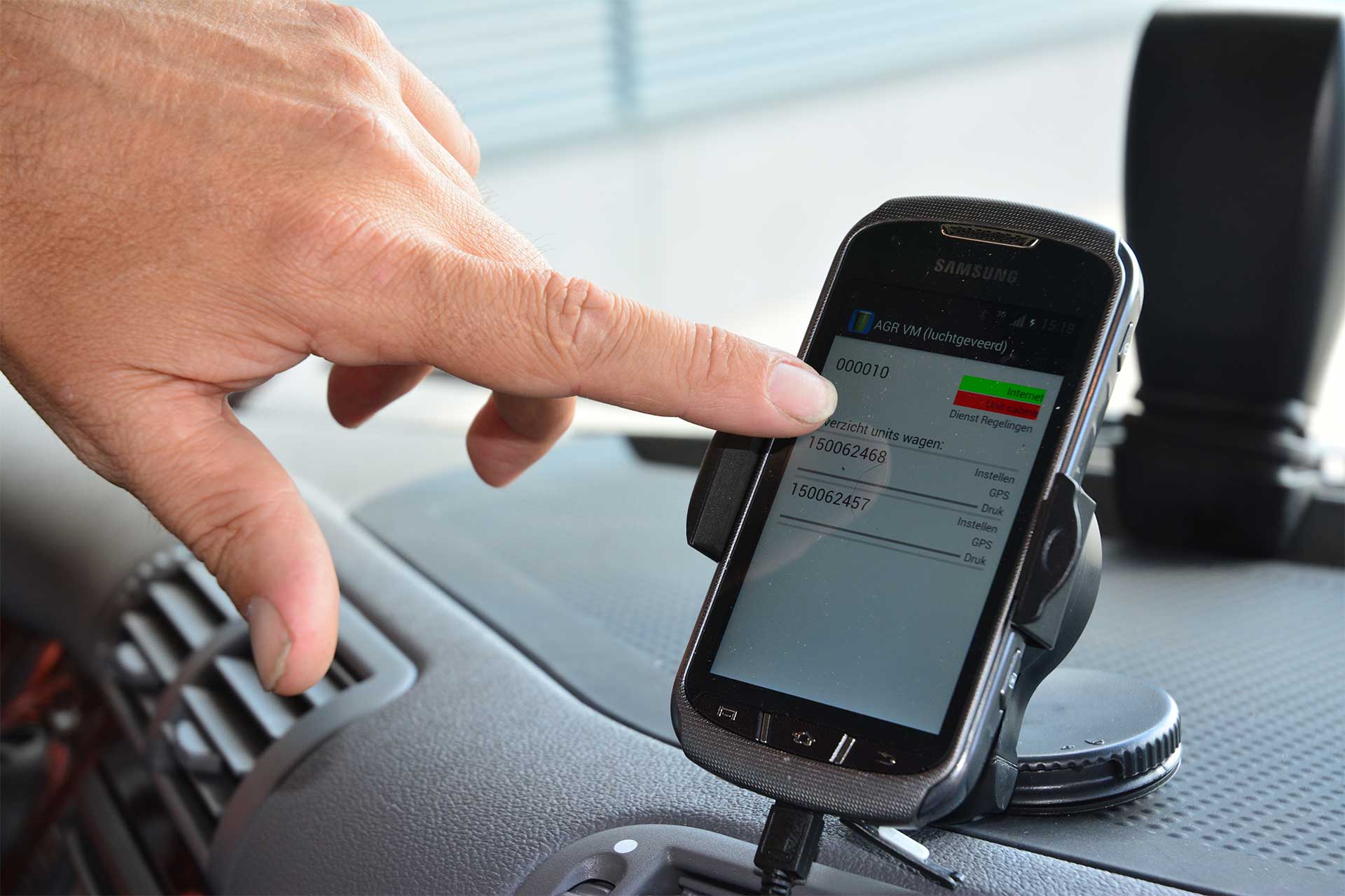 Eijkelkamp App for stackable manure 