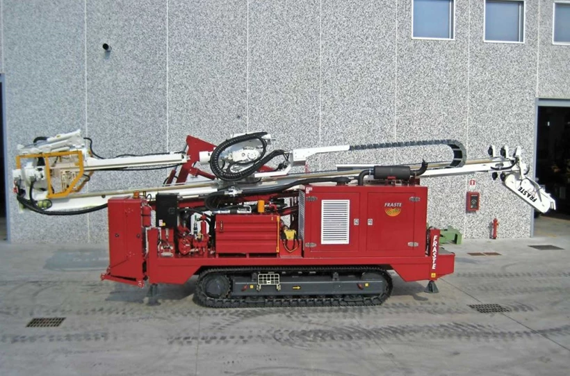 LRS sonic drill rig