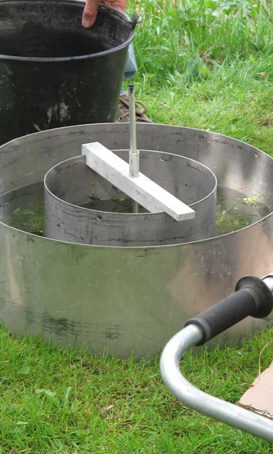 Using the Double Ring Infiltrometer