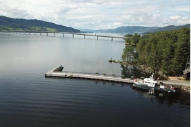 The Mjøsa lake in Norway where the CPT testing project takes place