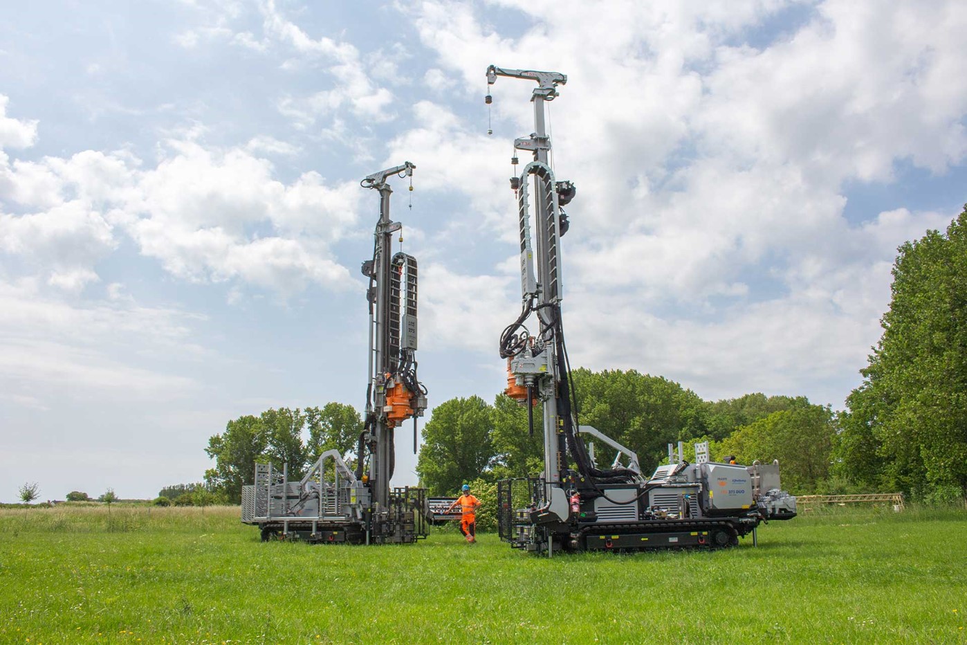 Wim with 2 LRS 275 rigs