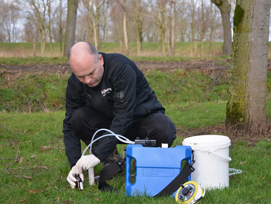 Using the Eijkelkamp peristaltic pump
