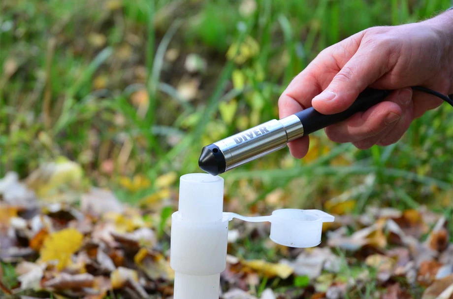 Using a Diver water level logger