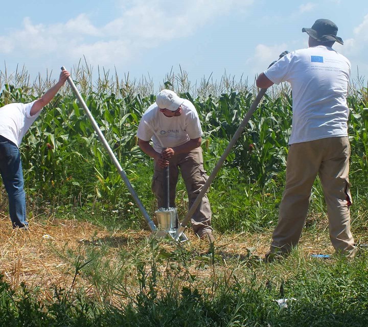 CHAIN Project Danube Region soil and water monitoring