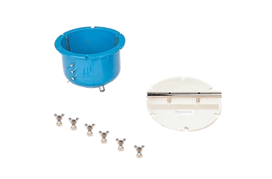 Set For pF Determination With Ceramic Plates 5 Bar Extractor
