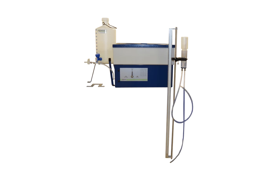 Sandbox for the pF determination of soil samples Sandbox for the pF determination of soil samples