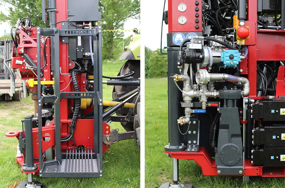 SRST 110 Tractor-mounted Sonic drill rig | Royal Eijkelkamp