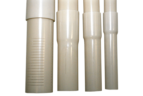 PVC pipe with connection mouth