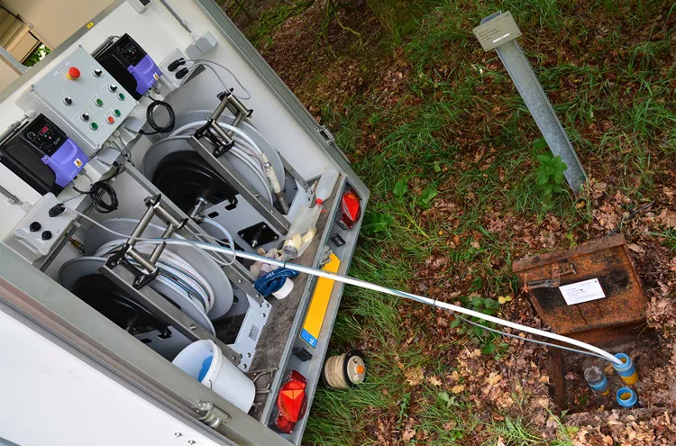 Using a submersible pump