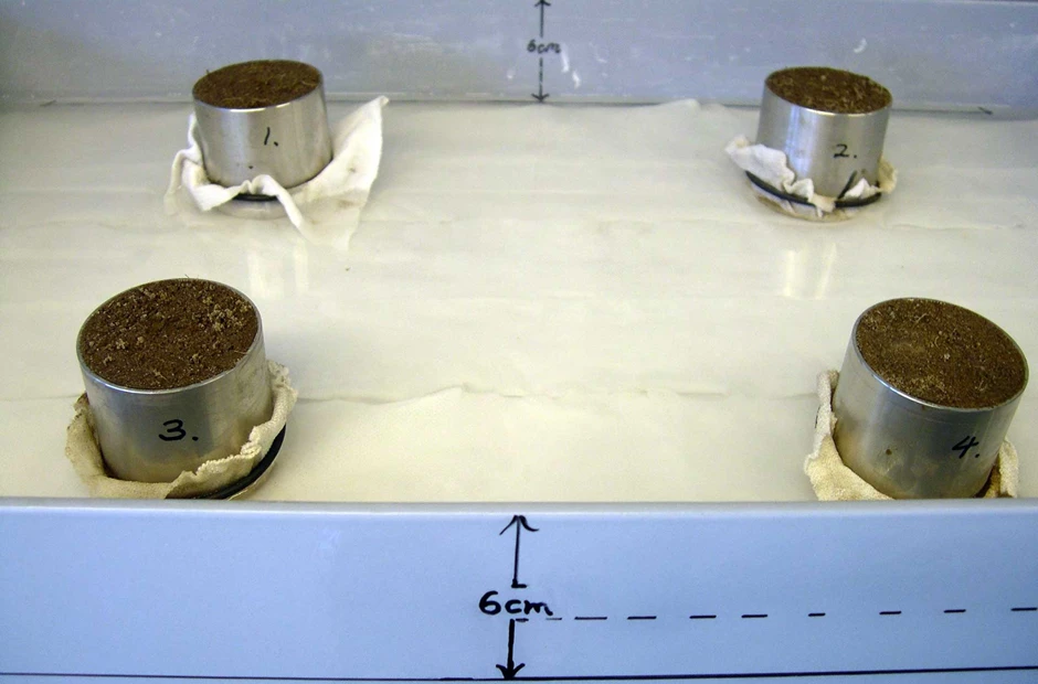 Sandbox for the pF determination of soil samples | Royal Eijkelkamp