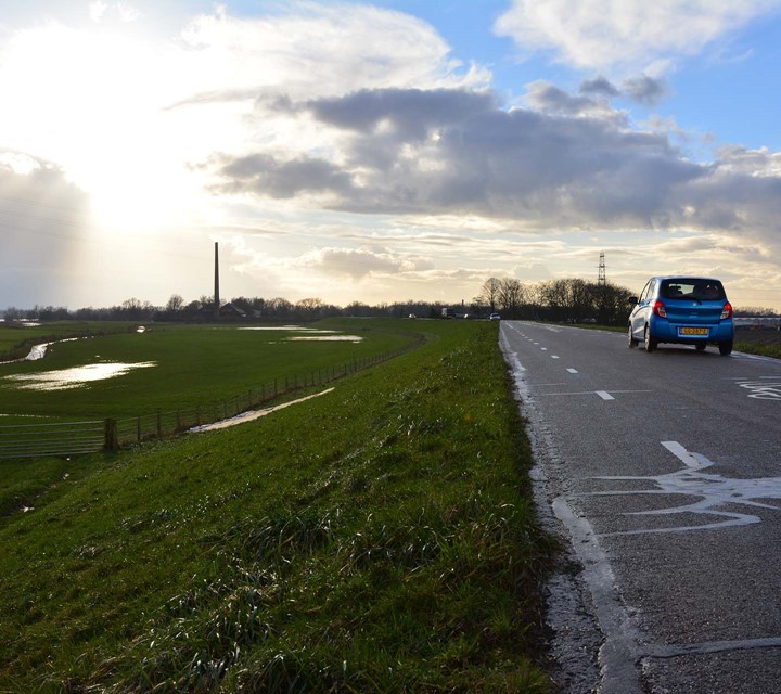 Grondwatermonitoring Grebbedijk de dijk