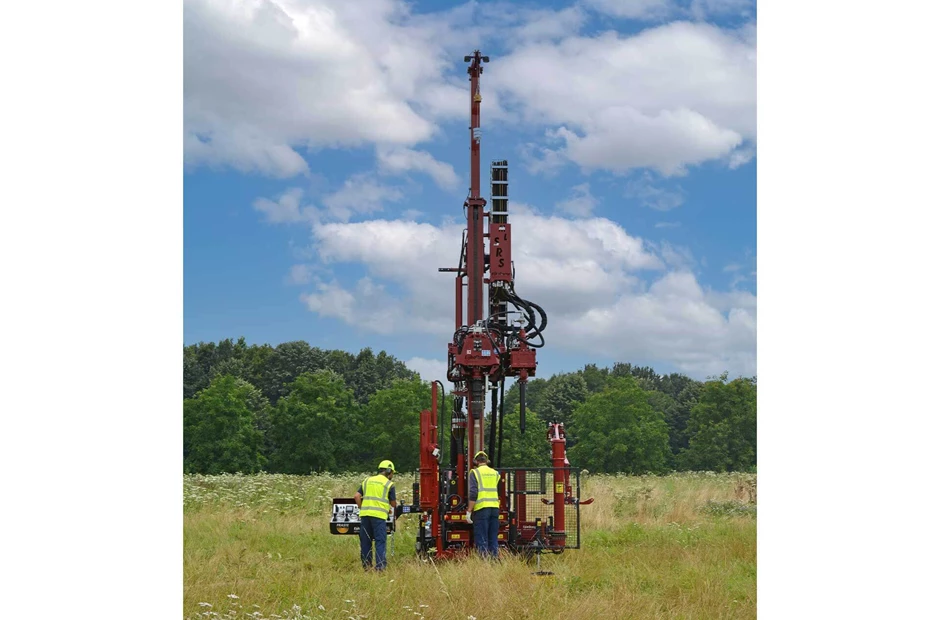 SRS ML DUO Sonic drill rig