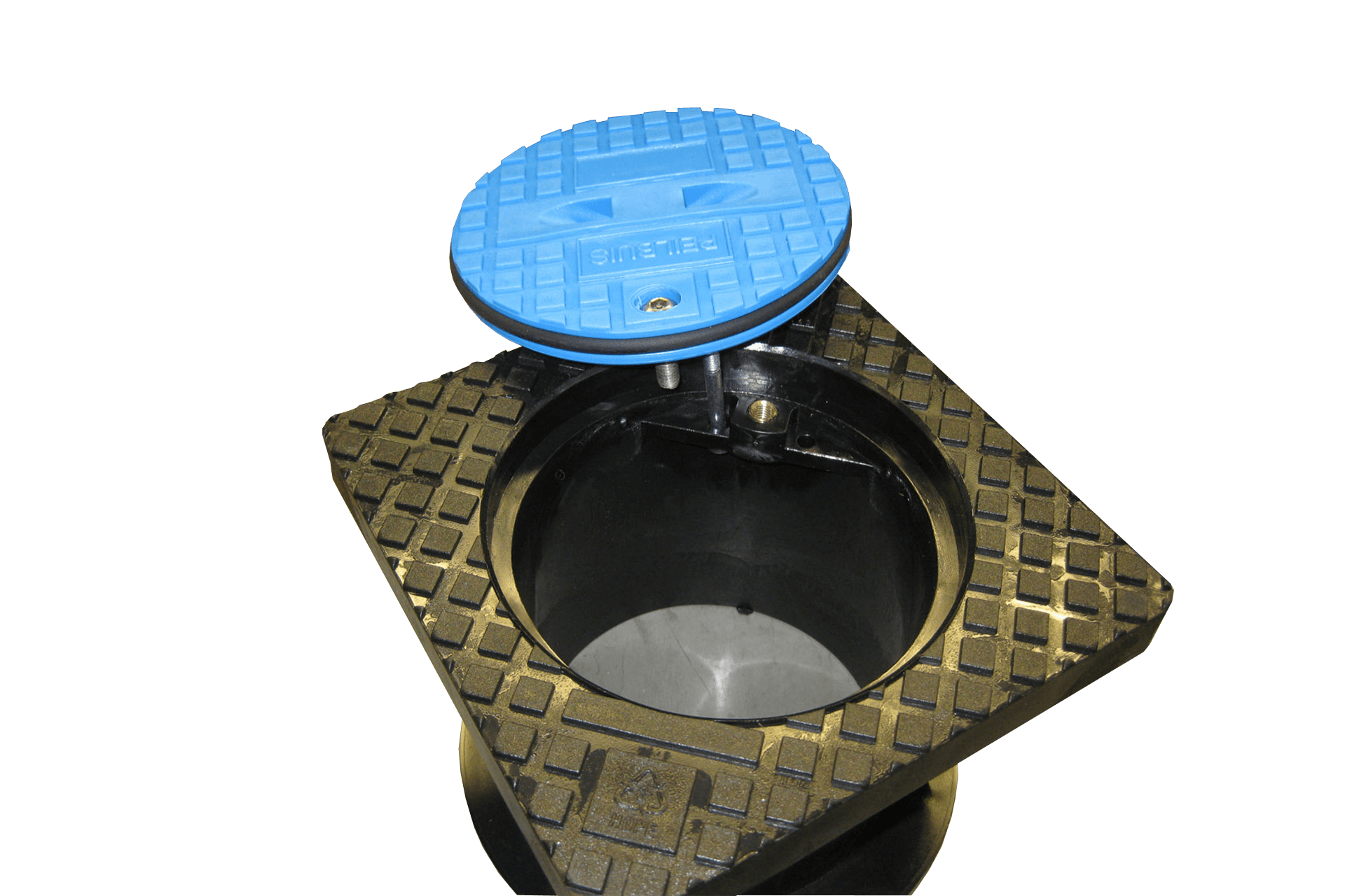 Monitoring well cover with plastic lid Royal Eijkelkamp