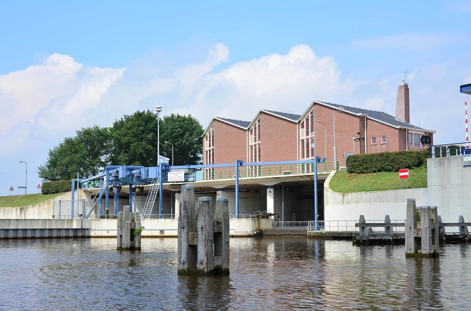 The Colijn Pumping Station of the regional water authority Zuiderzeeland in The Netherlands