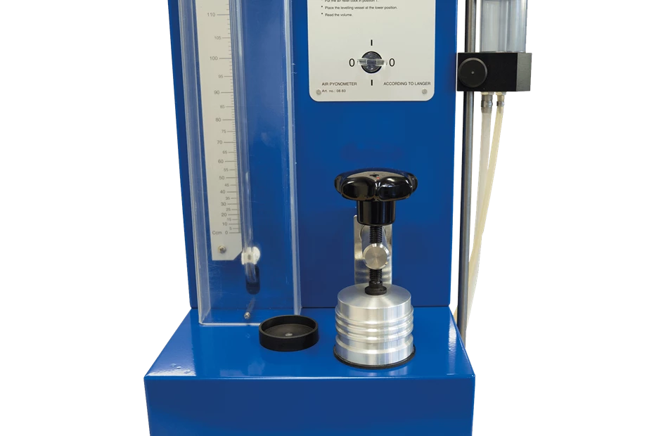 Small Pykmometer Test Pycnometer