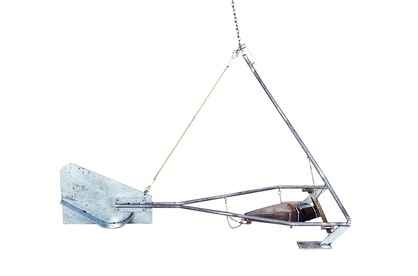 Bed load transportmeter Arnhem, for coarse sand and fine gravel