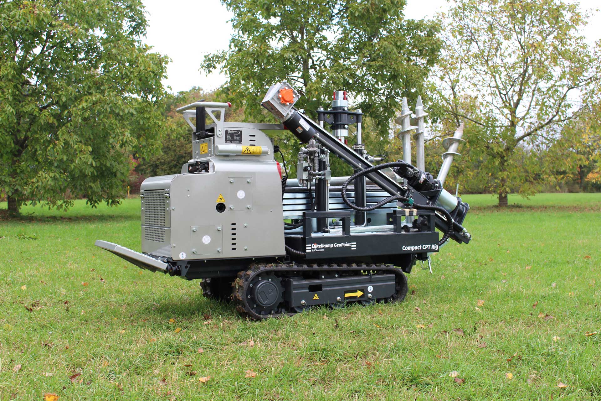Compact Crawler CPT130 close-up
